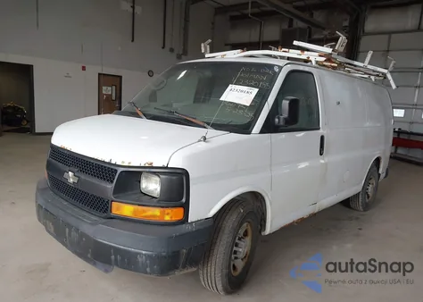 2009 Chevrolet Express 2500 Work Van from USA, damaged, VIN 1GCGG25C391112632